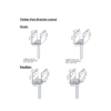 Timber Post Brackets Dimensions Timber Post Brackets Dimensions