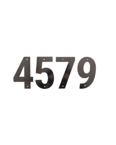 Powder Coated Numbers