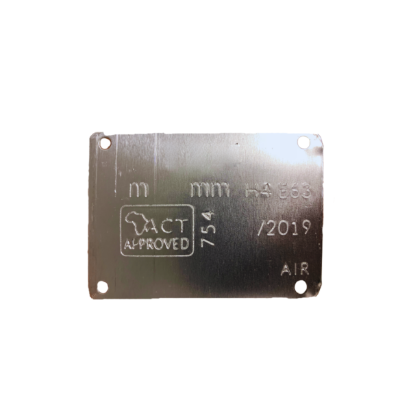 Aluminium Labels - 76 x 55 Aluminium Labels - 76 x 55